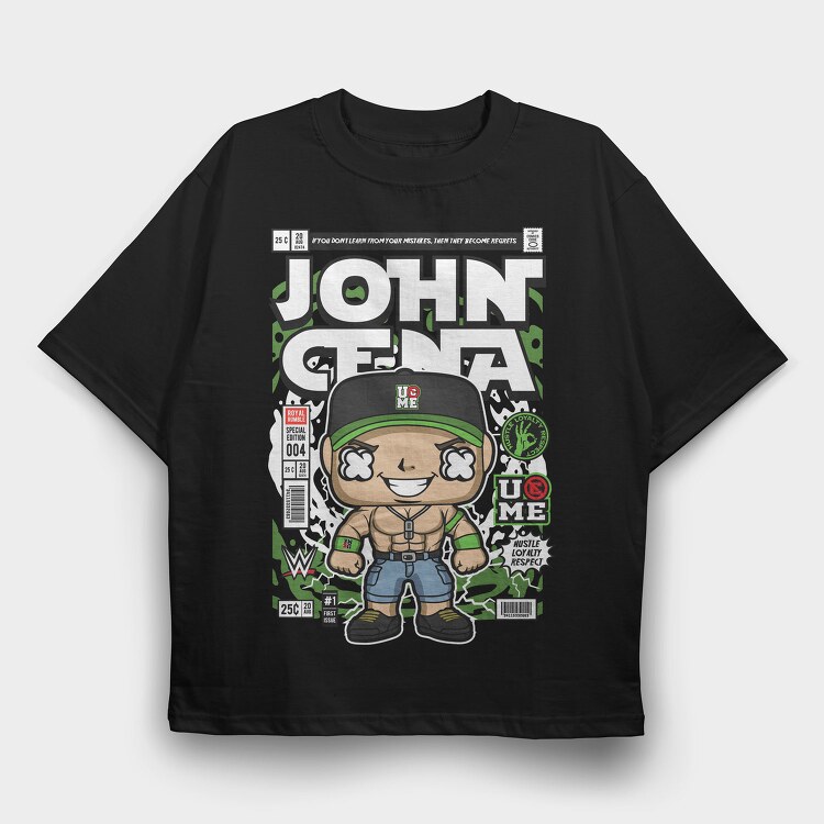 John Genna Hustle, Tricou Oversize Barbati (Unisex)