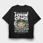 John Genna Hustle, Tricou Oversize Barbati (Unisex)