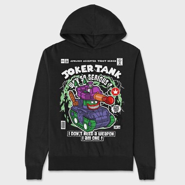 Joker Tank Chaos, Hanorac Oversize Barbati (Unisex)