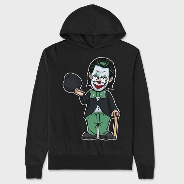 Jokers Clown Chic, Hanorac Oversize Barbati (Unisex)