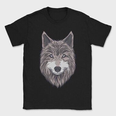 Wolf Portrait 1, Tricou Barbati (Unisex)