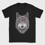 Wolf Portrait 1, Tricou Barbati (Unisex)