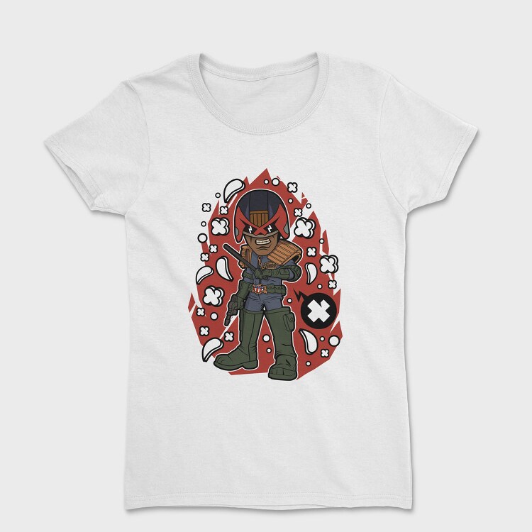 Judge Dredd Revolution, Tricou Femei