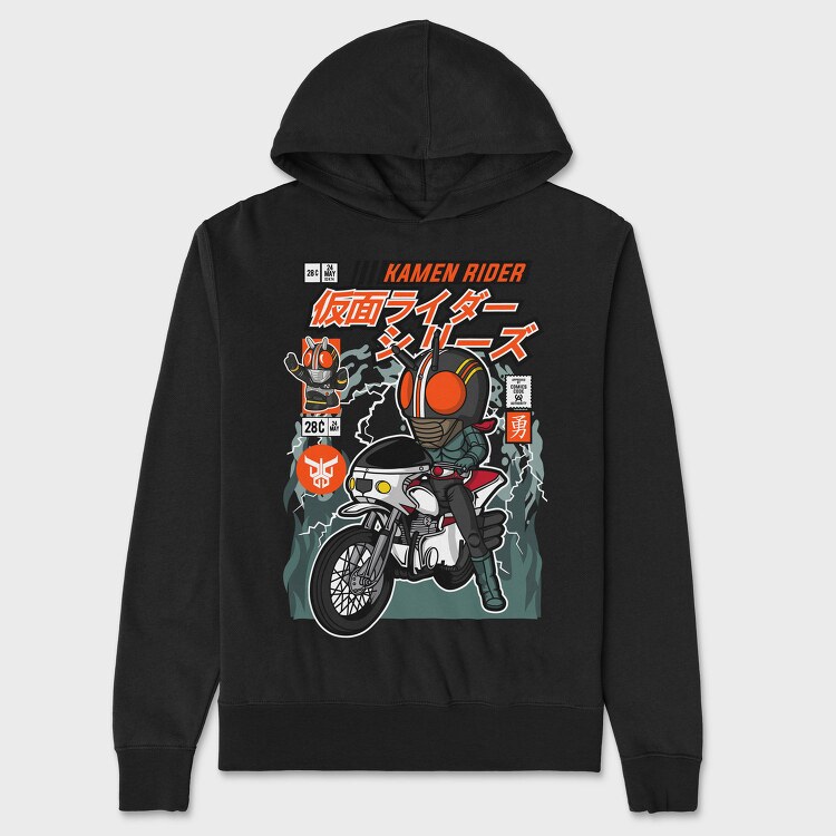 Kamen Rider Rider, Hanorac Oversize Barbati (Unisex)