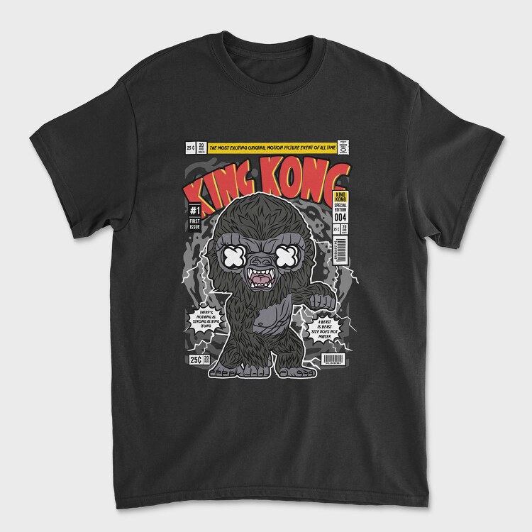 King Kong Roar, Tricou Barbati (Unisex)