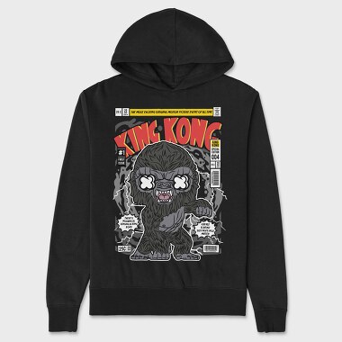 King Kong Roar, Hanorac Oversize Barbati (Unisex)