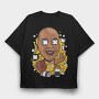 Kobes Legend, Tricou Oversize Barbati (Unisex)
