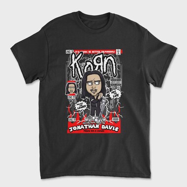 Korn Comic Cult, Tricou Barbati (Unisex)