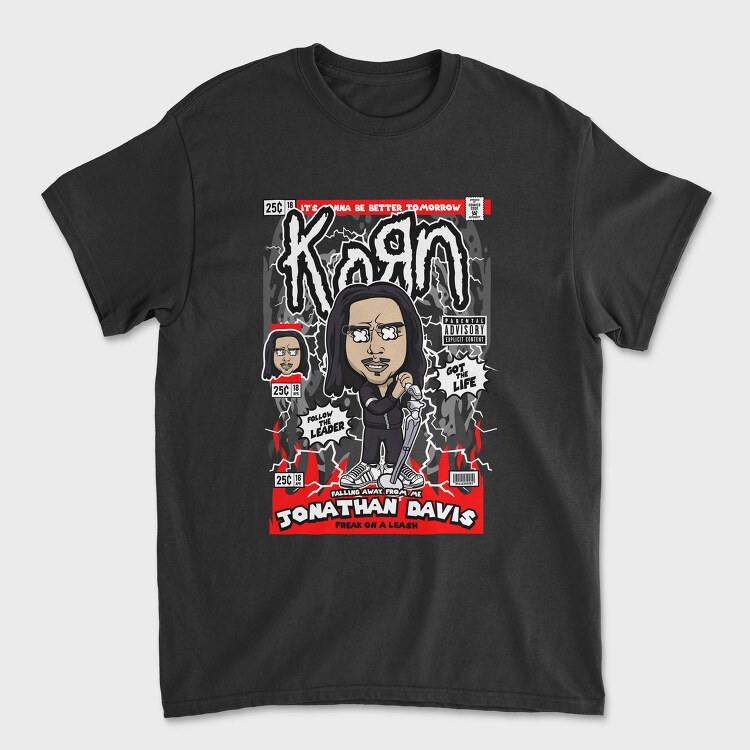 Korn Comic Cult, Tricou Barbati (Unisex)