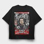 Korn Comic Cult, Tricou Oversize Barbati (Unisex)