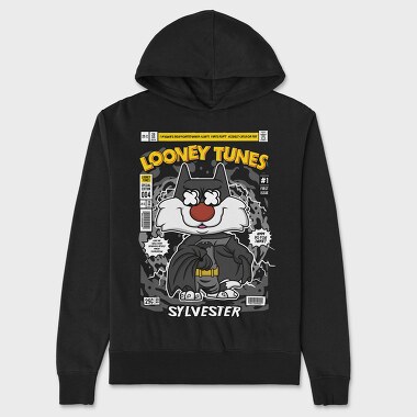 Looney Tunes Batman, Hanorac Oversize Barbati (Unisex)