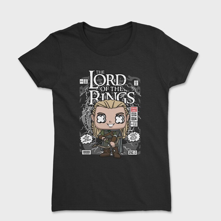Lord Of The Rings Pop Art, Tricou Femei