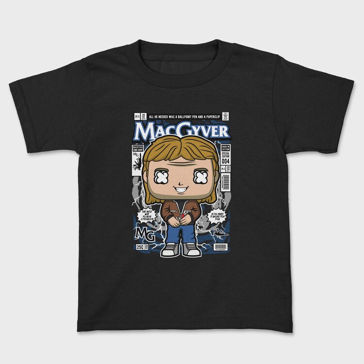 Macgyver Comic Pop, Tricou Copii