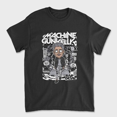 Machine Gun Kelly Rap, Tricou Barbati (Unisex)