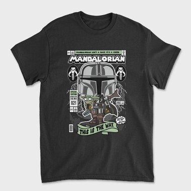 Mandalorian Way, Tricou Barbati (Unisex)