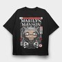 Mansons Edge, Tricou Oversize Barbati (Unisex)