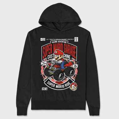 Mario Monster Race, Hanorac Oversize Barbati (Unisex)