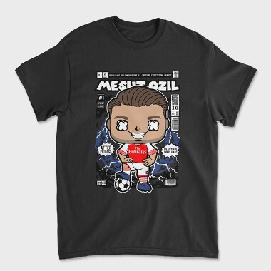 Mesut Ozil Comic, Tricou Barbati (Unisex)