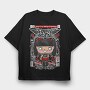 Metal Baby Kawaii, Tricou Oversize Barbati (Unisex)