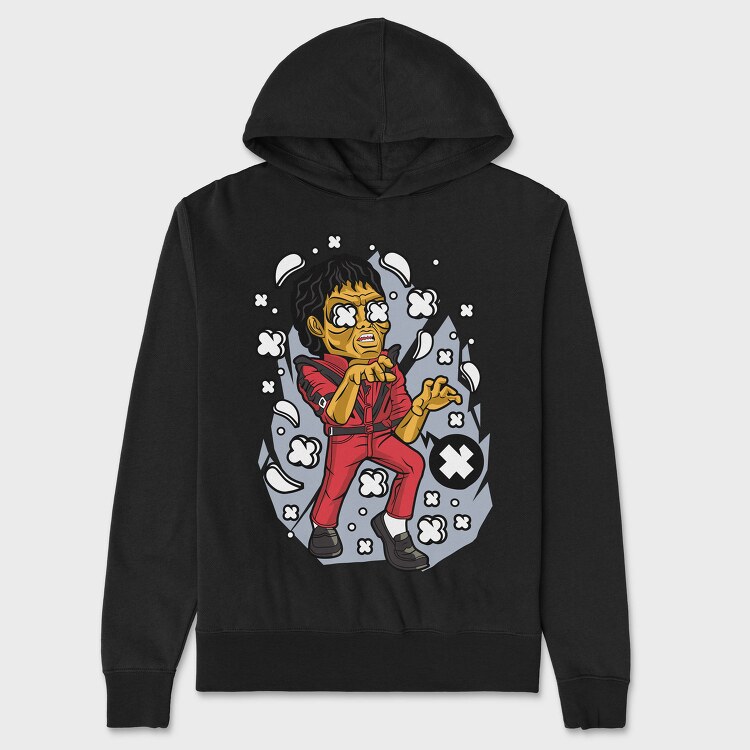 Michael Jackson Dance Fever, Hanorac Oversize Barbati (Unisex)