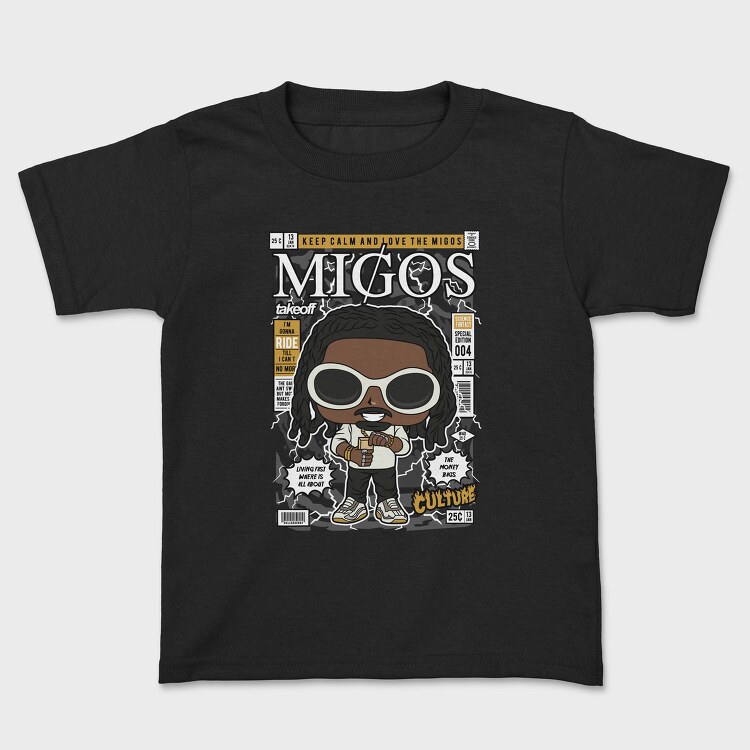 Migos Comic Culture, Tricou Copii