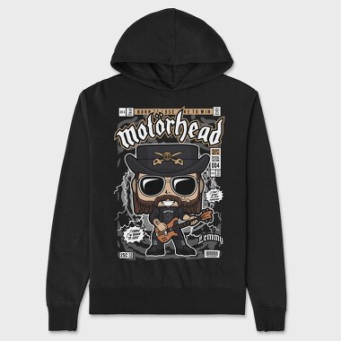 Motorhead Rockstar, Hanorac Oversize Barbati (Unisex)