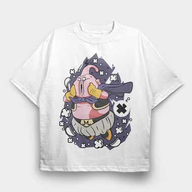 Mystic Wizard Scream, Tricou Oversize Barbati (Unisex)