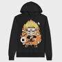 Naruto Chibi Burst, Hanorac Oversize Barbati (Unisex)