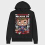 Neymar Jr Comic Style, Hanorac Oversize Barbati (Unisex)