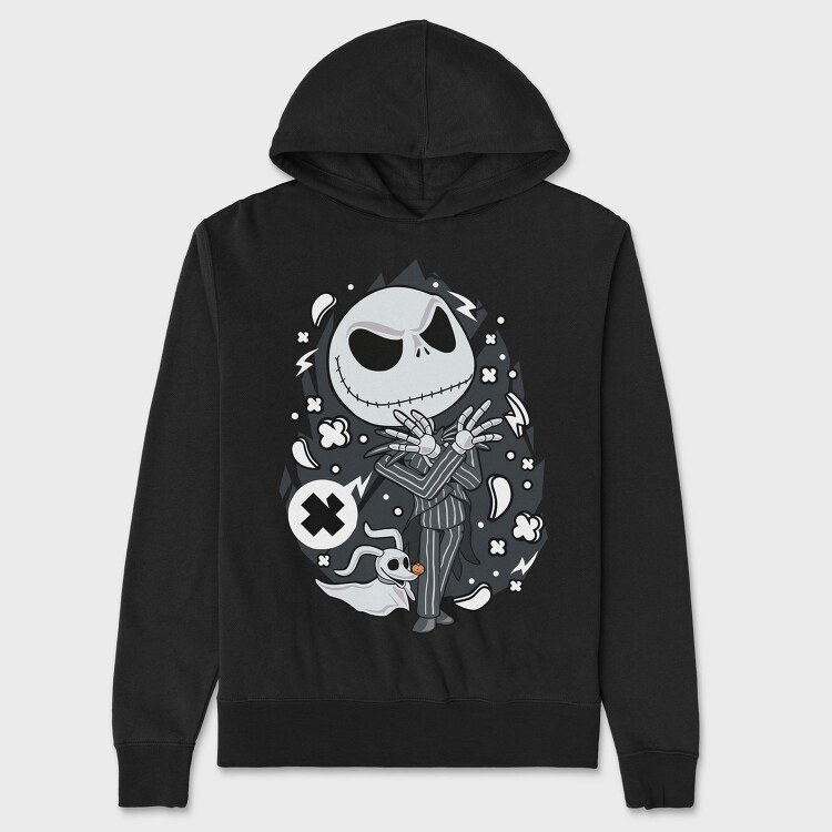 Nightmare Before Xmas, Hanorac Oversize Barbati (Unisex)