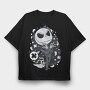 Nightmare Before Xmas, Tricou Oversize Barbati (Unisex)