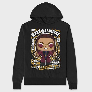 Ozzy Pop Culture, Hanorac Oversize Barbati (Unisex)