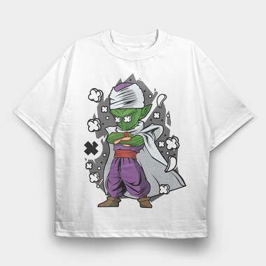 Piccolo Warrior, Tricou Oversize Barbati (Unisex)