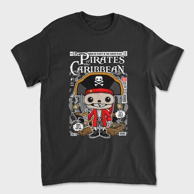 Pirate Captain Treasure Hunt, Tricou Barbati (Unisex)