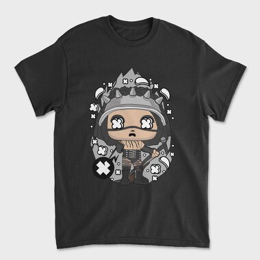 Punk Rock Warrior 1, Tricou Barbati (Unisex)