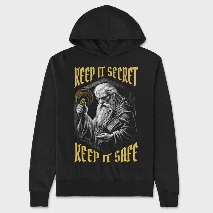 Wizard Secret, Hanorac Oversize Barbati (Unisex)