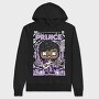 Purple Prince Pop Vinyl, Hanorac Oversize Barbati (Unisex)