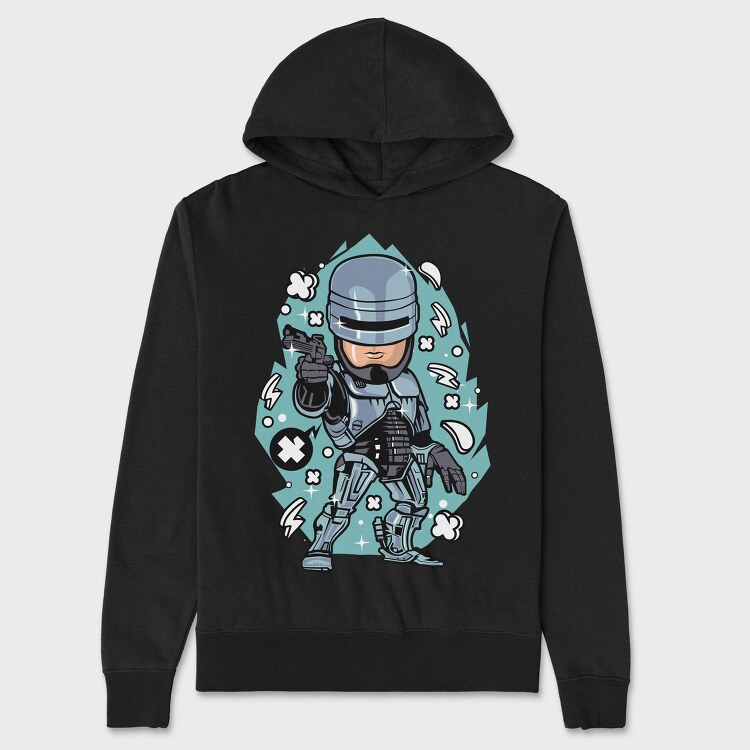 Robocop Revolution, Hanorac Oversize Barbati (Unisex)