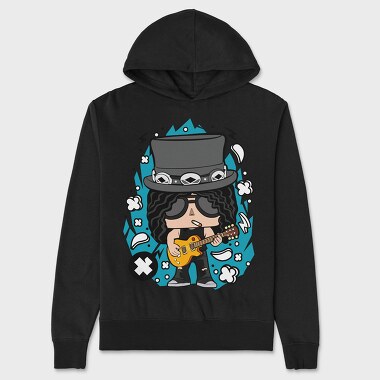 Rockstar Guitar Hero 1, Hanorac Oversize Barbati (Unisex)