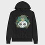 Wizard Frog Skull, Hanorac Oversize Barbati (Unisex)