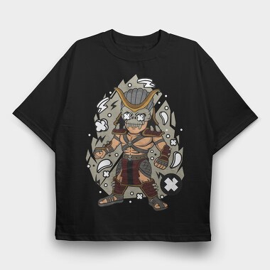 Savage Samurai Strike, Tricou Oversize Barbati (Unisex)