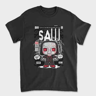Saw Horror Icon, Tricou Barbati (Unisex)