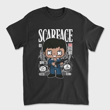 Scarface Pop Art, Tricou Barbati (Unisex)