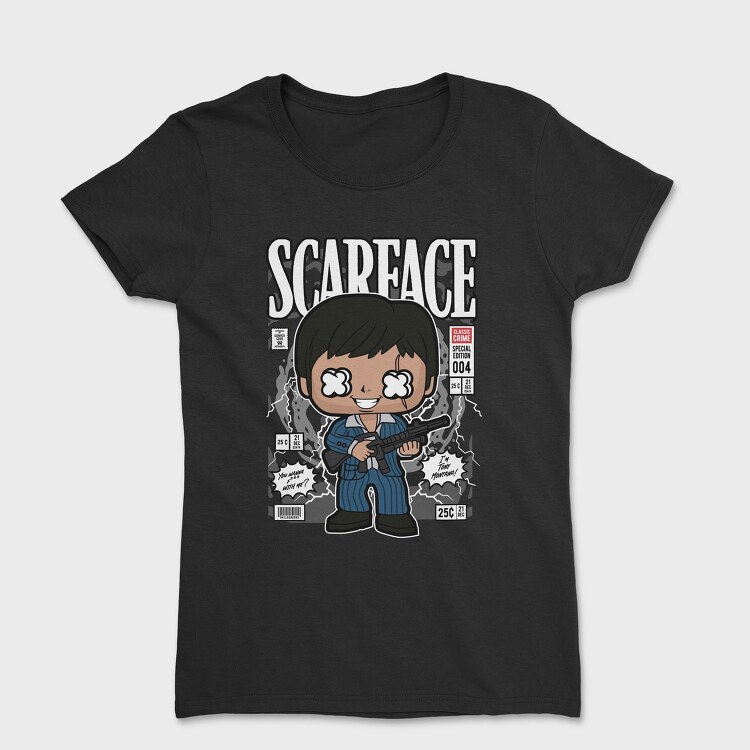 Scarface Pop Art, Tricou Femei