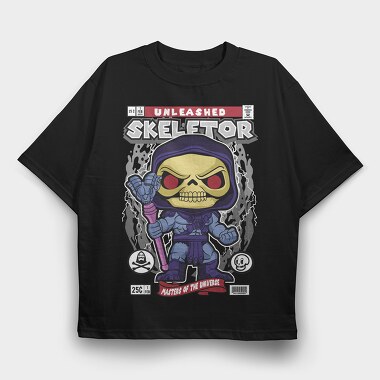 Skeletor Unleashed, Tricou Oversize Barbati (Unisex)