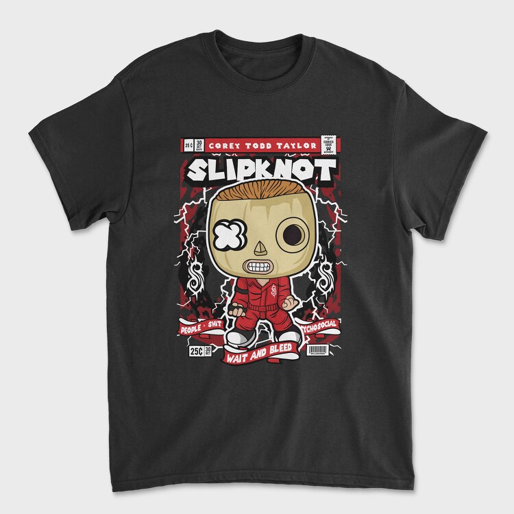 Slipknot Pop Vinyl, Tricou Barbati (Unisex)