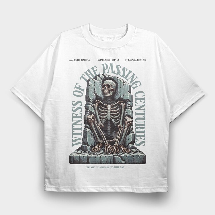 Witness of the Passing Centuries, Tricou Oversize Barbati (Unisex)