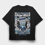 Snowmiser Comic Drop, Tricou Oversize Barbati (Unisex)