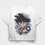 Son Goku Burst, Tricou Oversize Barbati (Unisex)