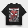 Spider Punk Revolution, Tricou Oversize Barbati (Unisex)
